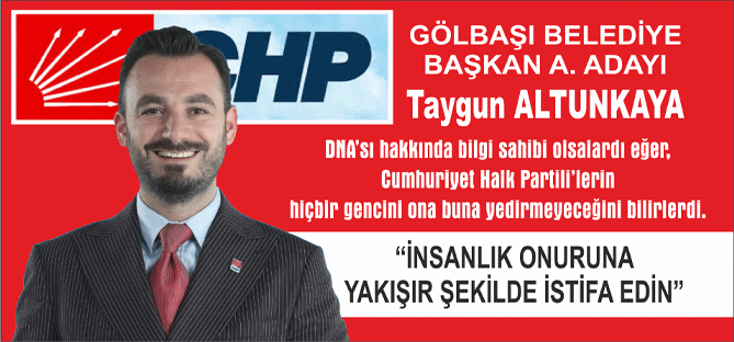 CHP GÖLBAŞI İLÇE YÖNETİMİNİ TOPA TUTTU