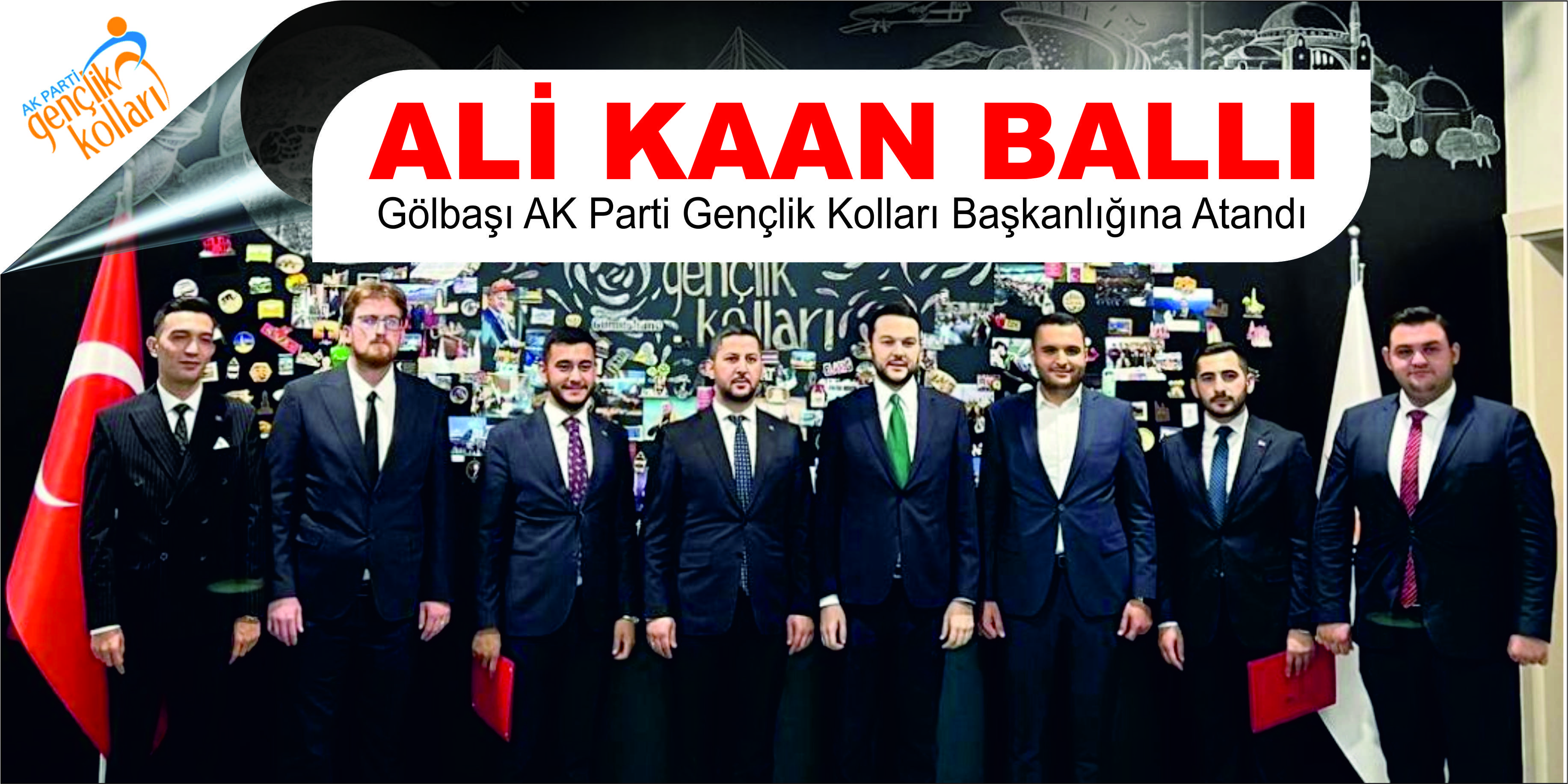 Ali Kaan Ballı, Gölbaşı AK Parti Gençlik Kolları Başkanlığına Atandı