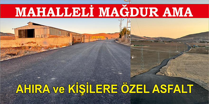 Gölbaşı Oğulbey Mahallesi’nde Asfalt Çalışmaları Tepki Çekti: Mahalleli Mağdur Edildi