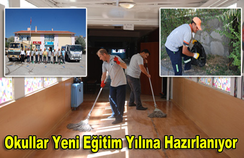 Okullar yeni eğitim yılına hazırlanıyor