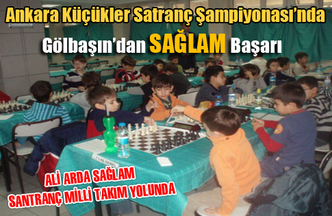 Gölbaşından SAĞLAM BAŞARI