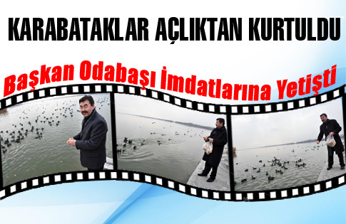 Karabatakların imdadına Başkan Odabaşı yetişti...