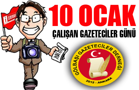 10 Ocak Çalışan Gazeteciler Günü kutlu olsun!