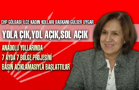 YOLA ÇIK, YOL AÇIK, SOL AÇIK