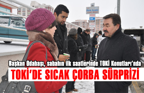 Sıcak çorbalar Başkan’dan