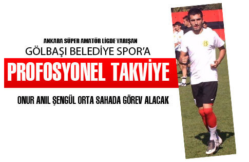 Gölbaşı Belediyespor’a profesyonel takviye...