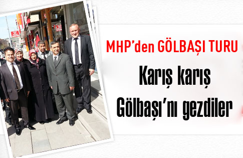 MHP’den Gölbaşı turu