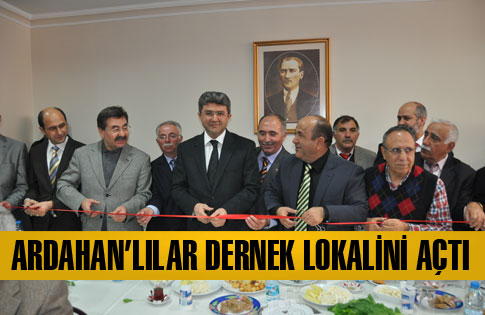 Gölbaşı Ardahanlılar Derneği’nin lokali düzenlenen bir törenle açıldı.