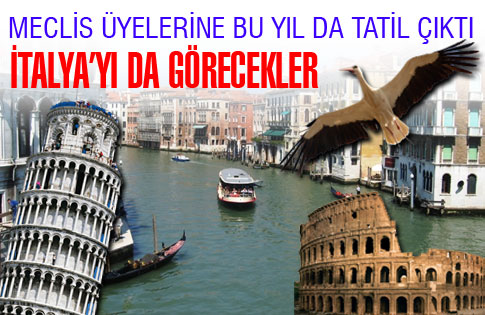 Meclis Üyeleri İtalyaya Gidiyor