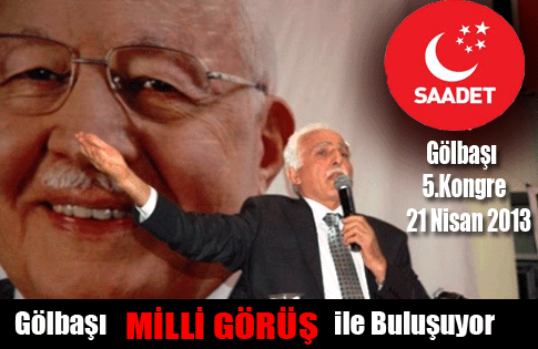 Gölbaşı Milli Görüş ile Buluşuyor