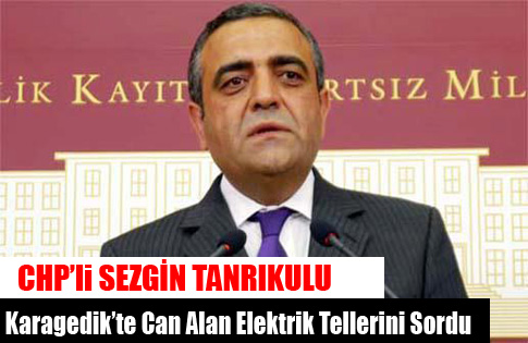 Chpli Tanrıkulu Bakan Yıldıza Can Alan Elektrik Tellerini Sordu