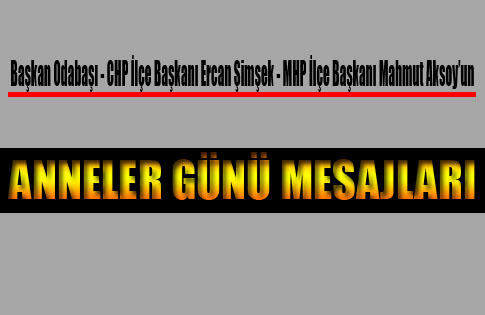 Siyasilerden Anneler Günü Mesajı