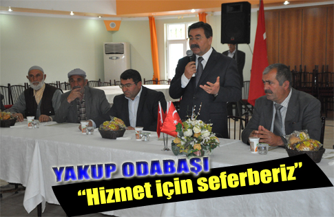 “Hizmet için seferberiz”