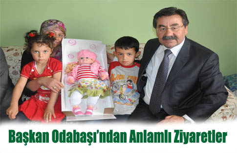 Başkan Odabaşı’ndan  anlamlı ziyaretler