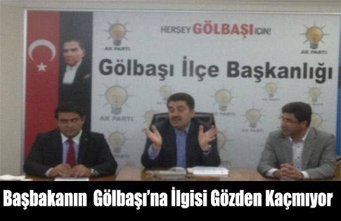 Başbakan Erdoğanın Gölbaşına Özel İlgisi