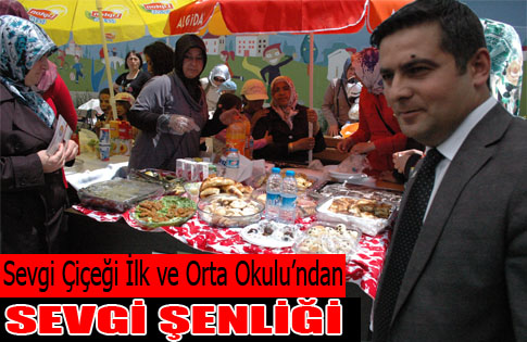 SEVGİ ÇİÇEĞİ İLK ve ORTA OKULU KERMES DÜZENLEDİ