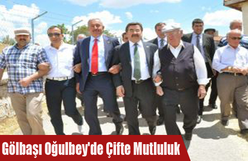 Gölbaşı Oğulbeyde Çifte Mutluluk