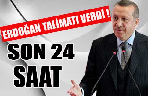 Erdoğan Gezi için talimatı verdi