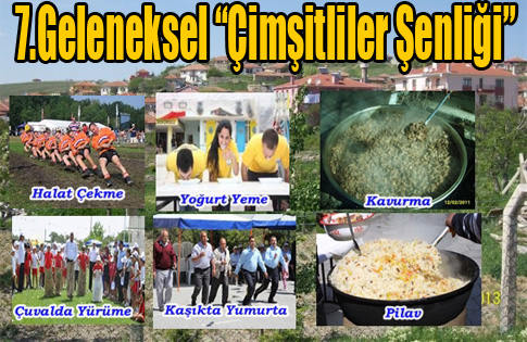 7.Geleneksel Çimşitliler Şenliği