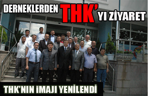 DERNEKLERDEN TÜRK HAVA KURUMU ZİYARETİ