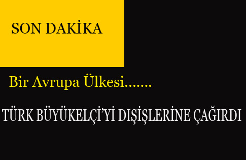 Türk Büyükelçi, Alman Dışişleri Bakanlığı’na çağrıldı