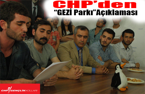 CHPden gezi açıklaması