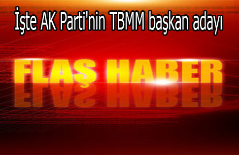 İşte AK Partinin TBMM başkan adayı