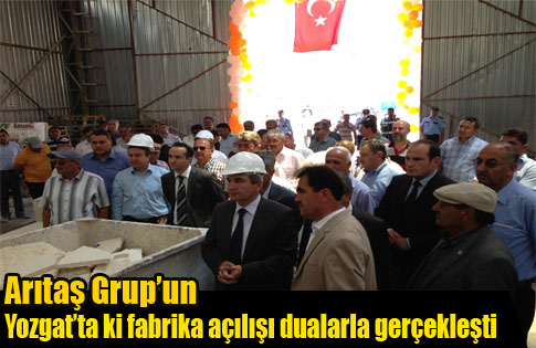 Fabrika Açılışı Gerçekleşti.