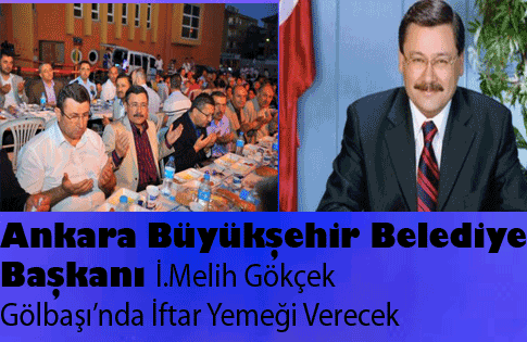 Melih Gökçek Gölbaşına Geliyor