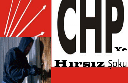 CHP.Sine Hırsızlar girmeye kalktı