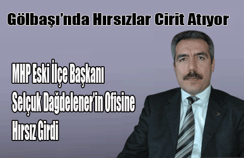 Hırsızlar Gölbaşında Cirit Atıyor