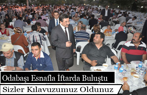 Gölbaşı esnafına  Odabaşı’ndan iftar