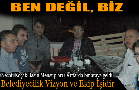 BEN DEĞİL, BİZ POLİTİKASI