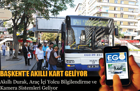 BAŞKENT’E AKILLI KART GELİYOR