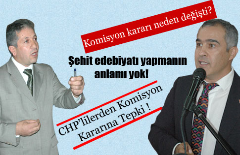 Komisyon Kararına CHPlilerden Ret !