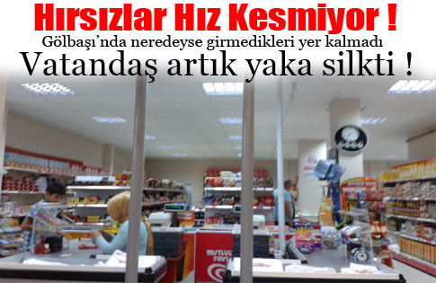 YİNE HIRSIZLIK !