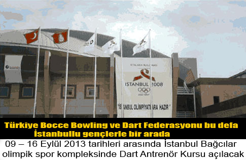 Türkiye Bocce Bowling ve Dart Federasyonu bu defa İstanbullu gençlerle bir arada