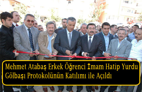 Protokol Açılışta Bir Araya Geldi.