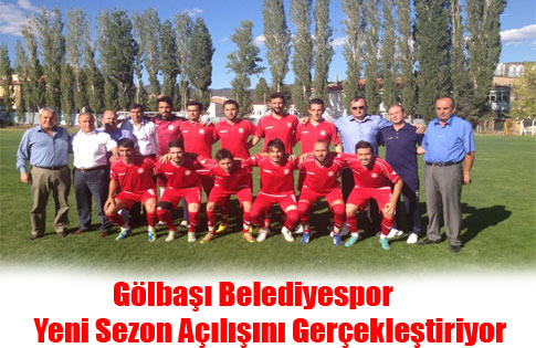 Gölbaşı Belediyespor sezona merhaba diyor