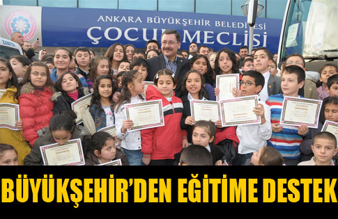 BÜYÜKŞEHİRDEN EĞİTİME YÜZDE 100 DESTEK