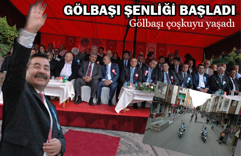 GÖLBAŞI ŞENLİĞİ BAŞLADI..