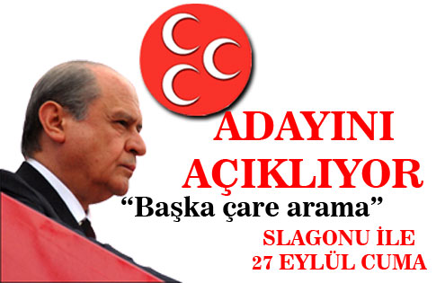 MHP ADAYINI AÇIKLIYOR..