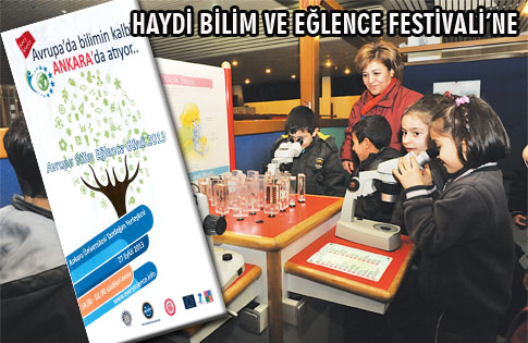 HAYDİ BİLİM VE EĞLENCE FESTİVALİ’NE