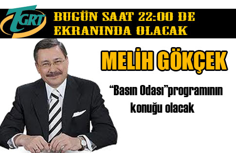 Başkan Gökçek, Bu Akşam TGRT Ekranında