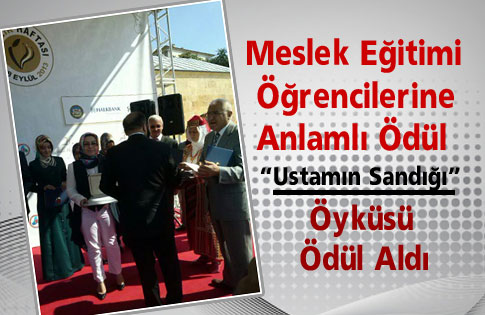 GÖLBAŞI MESLEKİ EĞİTİM MERKEZİ ÖĞRENCİSİNE ANLAMLI ÖDÜL