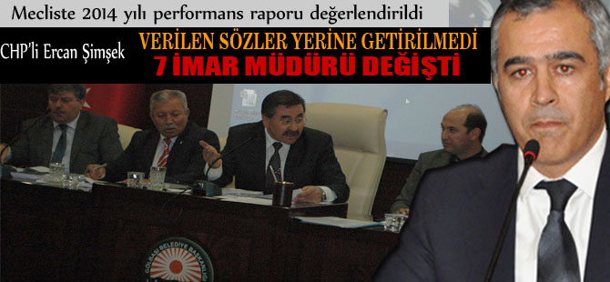 Mecliste Bütçe ve Performas Raporları Görüşüldü