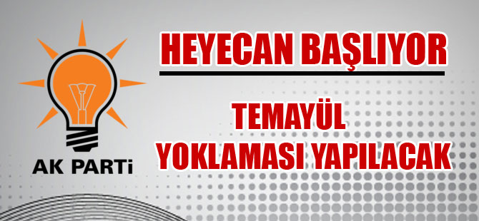 Ak Parti'de Seçim Heyecanı Başlıyor