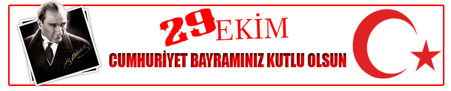 CUMHURİYET BAYRAMINIZ KUTLU OLSUN