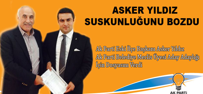 ASKER YILDIZ DOSYASINI VERDİ