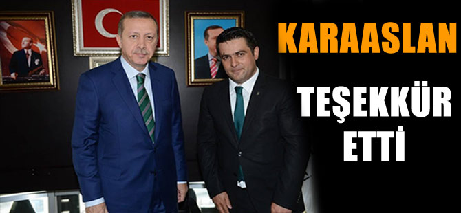 AK Parti Gölbaşı ilçe Başkanı Osman Karaaslan'dan teşekkür mesajı